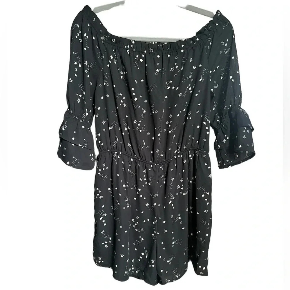 Monteau Off the Shoulder Romper